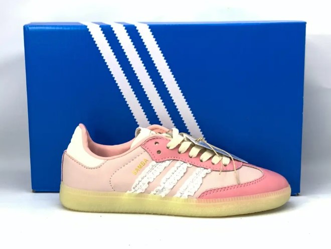 Adidas Samba Ruffles Stripes Pink