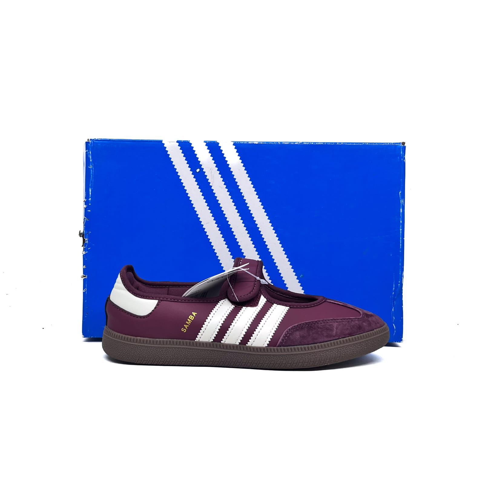 Adidas Samba Jane Burgundy #1
