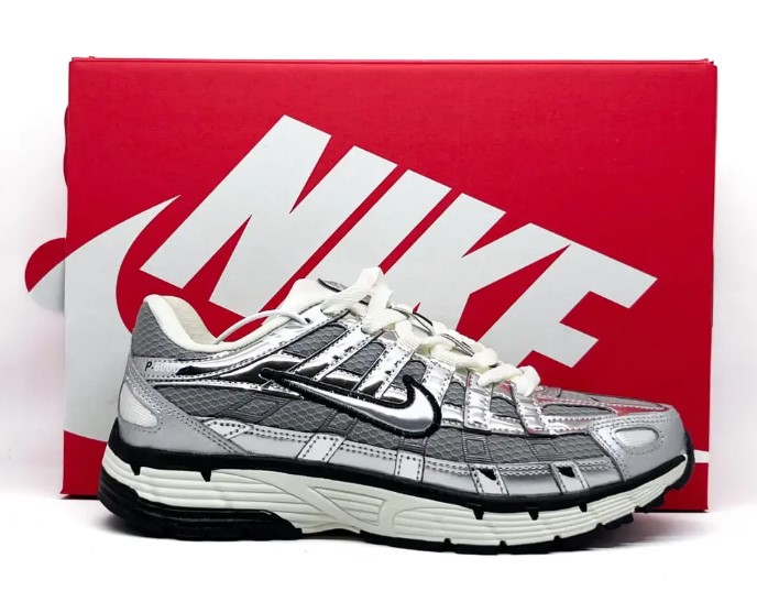 Nike P-6000 Metallic Silver Sail #2